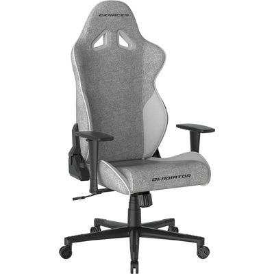DXRacer GLADIATOR šedá / bílá
