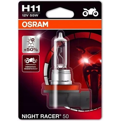 Osram Night Racer 50 64211NR5-01B H11 PGJ19-2 12V 55W