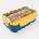 Sentio Кутия за храна 1200мл Blue-Yellow