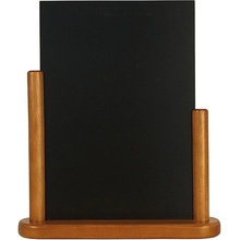 Securit Elegant Kriedová tabuľa, platforma 15 x 10 cm, teakové drevo