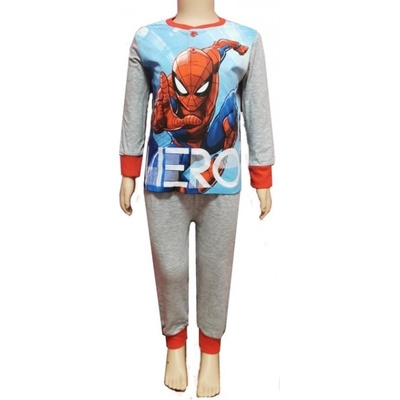 Sun City detské pyžamo Spiderman šedá
