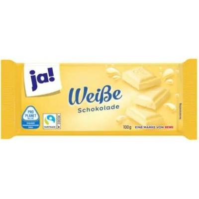 Ja! Weisse Schokolade 100 g