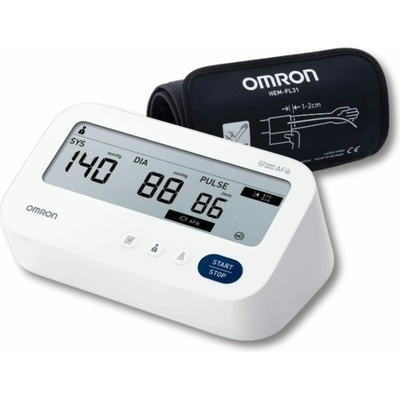 Omron M3 Comfort AFib pažní+zdroj
