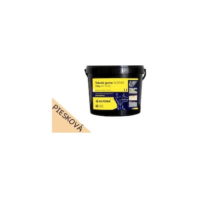 Tekutá guma ALFEMA TG500 piesková 10 kg (DOPRAVA ZDARMA! NOVÉ BALENIE, PÔVODNÁ RECEPTÚRA!)