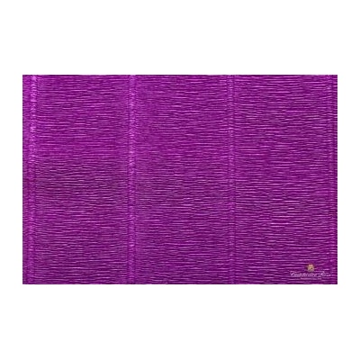 Krepový papír 180grole 50cm x 2,5m tm. Fialová 593