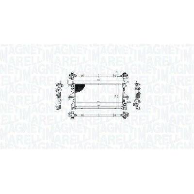 Chladič, chlazení motoru MAGNETI MARELLI 350213215300
