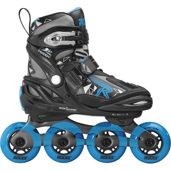 Roces Moody Black/Blue Junior Skates - Black/Blue