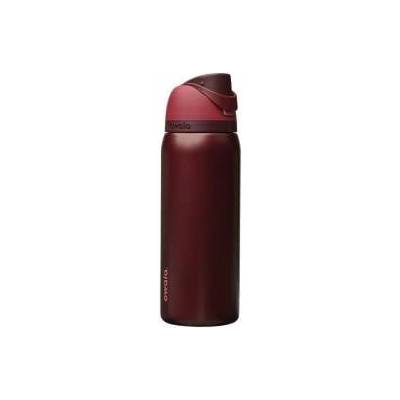 owala FreeSip Insulated Stainless Steel Drinking Bottle with Straw, 945ml - BPA Free, Ideal for Sports, Fitness, Outdoors and Travel, Black Cherry - C08797