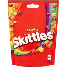 Skittles Fruits žvýkací bonbóny v křupavé krustě s ovocnými příchutěmi 174 g