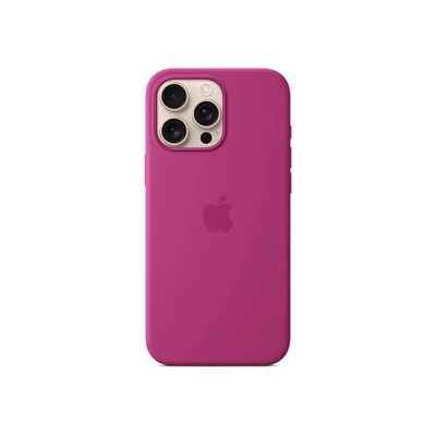 Apple iPhone 16 Pro Max MagSafe silicone case fuchsia (MYYX3ZM/A)