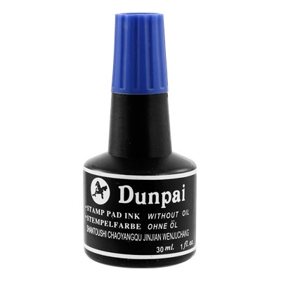 Junior Razítková barva modrá 30 ml