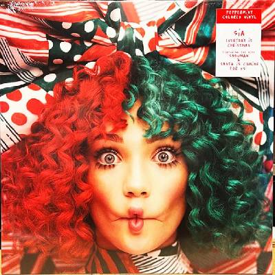 Sia Everysay is Christmas Limited Coloured White Green & Pink Vinyl LP