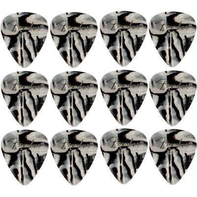 Fender 351 Shape Premium 12 Zebra Перце за китара (1980351201)