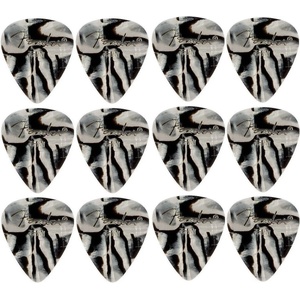 Fender 351 Shape Premium 12 Zebra Перце за китара (1980351201)