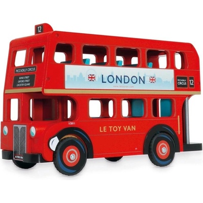 Le Toy Van autobus dvoupatrový klasik Londýn