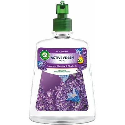 Air Wick Active Fresh náplň do automatického difuzéra Levanduľová lúka a modré kvietky 228 ml