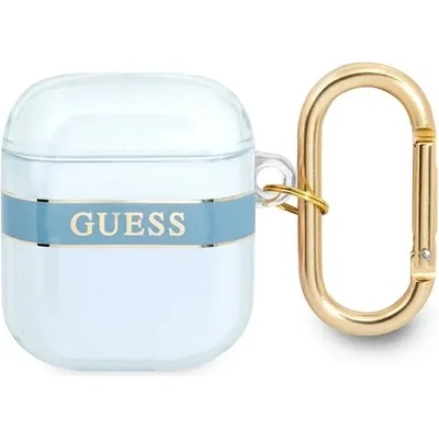 Guess Калъф Guess GUA2HHTSB за AirPods, син, Strap Collection (GUA2HHTSB)