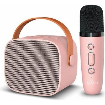 Maxlife Bluetooth karaoke set MXKS 100 ružový
