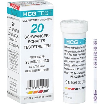Image 1 of SERVOPRAX Cleartest Тест За Бременност 20 теста