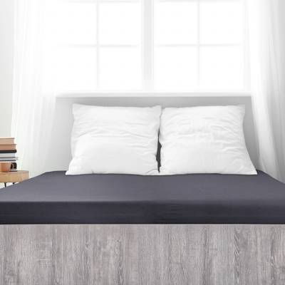 4Home jersey prostěradlo Premium antracit 90x200