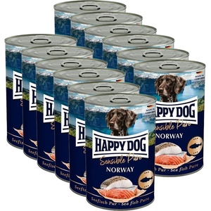 Happy Dog Лосос Пур Норвегия - 12 x 400 г / лосос