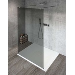 SAPHO Vario - Душ кабина Walk-In за вграждане, 90x200 см, лакирано стъкло, хром/пушено стъкло GX1390GX2210 (GX1390GX2210)