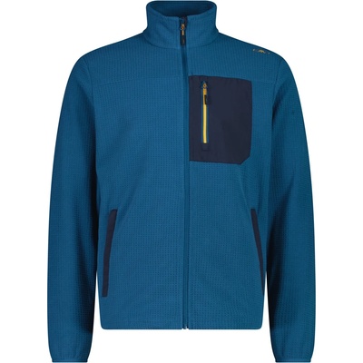 CMP Мъжко поларено яке CMP Jacquard Knit Jacket Fleece jacket - Petroleum - размер 54 (EU) (005-7020-0115)