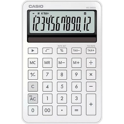 CASIO MS 200 DQ WE bílá CASIO