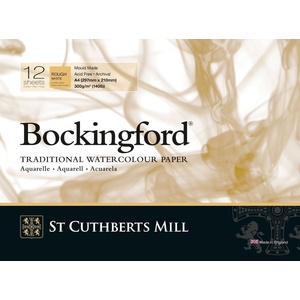 St Cuthberts Mill Bockingford Rough Скицник 12 29, 7 x 21 cm 300 g White (T4743000101DQ)