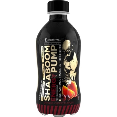 Shaaboom Energy Pump | Ready-To-Drink Pre-Workout Drink [320 мл] Портокал - Череша