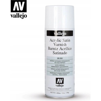 Vallejo Spray Acrylic Satin Varnish 400ml lak ve spreji