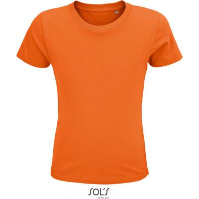 SOL's Collection Tričko Crusader Kids, bio bavlna, dětské, krátký rukáv COT25358023587-orange Oranžová 10 roků