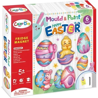 Man Yuk Toys Творчески комплект Магнитни хладилници - Великден (8550)