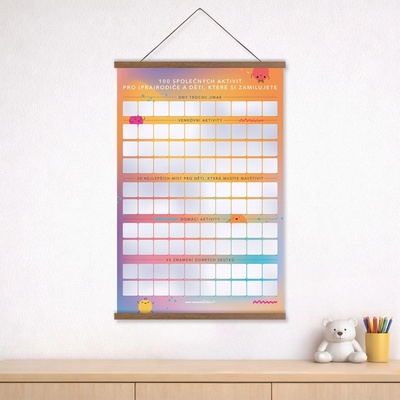 Albi Stírací plakát - 100 aktivit pro (pra)rodiče a děti – Zbozi.Blesk.cz