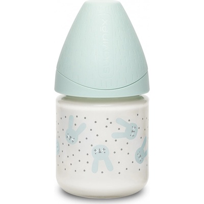 Suavinex láhev sklo S Hygge zelená 120ml