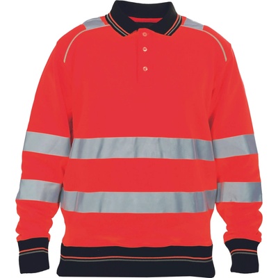 Cerva Knoxfield HI-VIS reflexní polo mikina žlutá