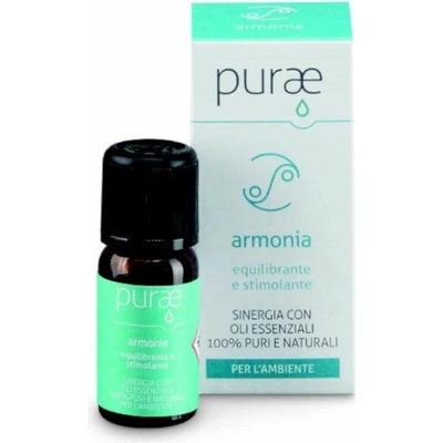 Purae Sinergie Armonia Harmonie Vyrovnávací a povzbuzující směs esenciálních olejů 10 ml