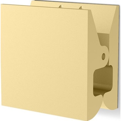 DECOR WALTHER Държач за кърпа Pinch квадратен 5 см златен мат (0907282)