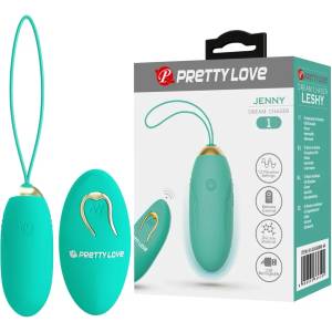  Вибро яйце, дистанционно управление и 12 режима - Pretty Love Jenny Green (DEBRA01692)
