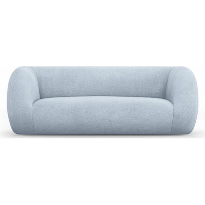 Cosmopolitan Design Svetlomodrá pohovka z textílie buklé 210 cm Essen