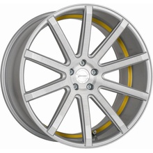 CORSPEED DEVILLE 10,5x21 5x114,3 ET40 silver brushed surface yellow