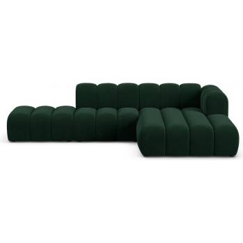 Micadoni Тъмнозелен ъглов диван (десен ъгъл) Lupine - Micadoni Home (MIC_0RCO_44_F1_LUPINE3)