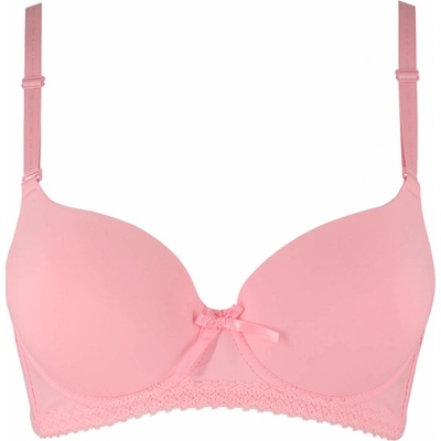 Mony vyztužená push up podprsenka 2123 růžová
