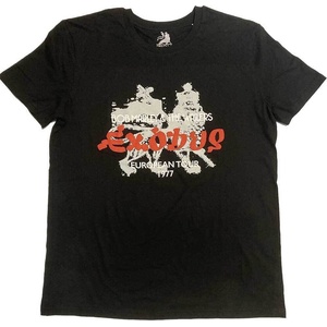 Bob Marley Exodus European Tour '77 (Hi-Build) Black L Риза (BMATS79MB03)