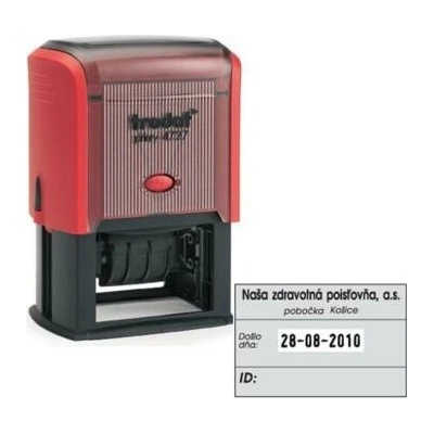 Trodat Printy dater 4727 60x40mm odtlačok červený TR472702