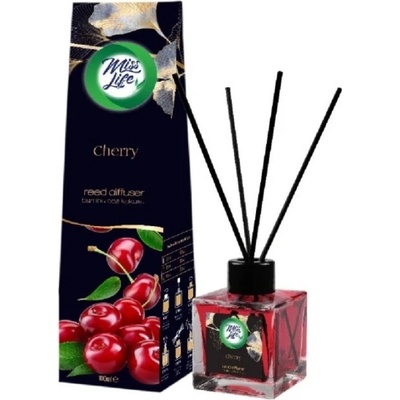 Miss Life Bamboo stick osviežovač 100 ml Cherry