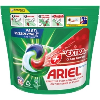 Ariel +Extra clean kapsule 36 PD