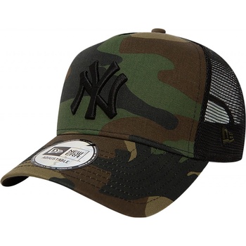 New Era 9FO Camo Team Aframe Trucker MLB New York Yankees Woodland Camo