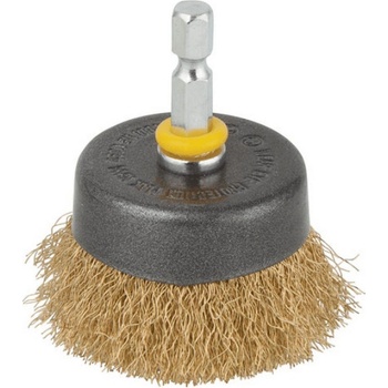wolfcraft Чашковидна четка за бормашина от месинг Wolfcraft - ф 50х15 mm, 1/4 inch, 0.3 мм (2112000)