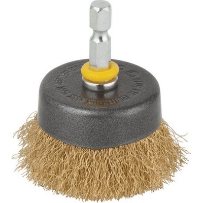 wolfcraft Чашковидна четка за бормашина от месинг Wolfcraft - ф 50х15 mm, 1/4 inch, 0.3 мм (2112000)